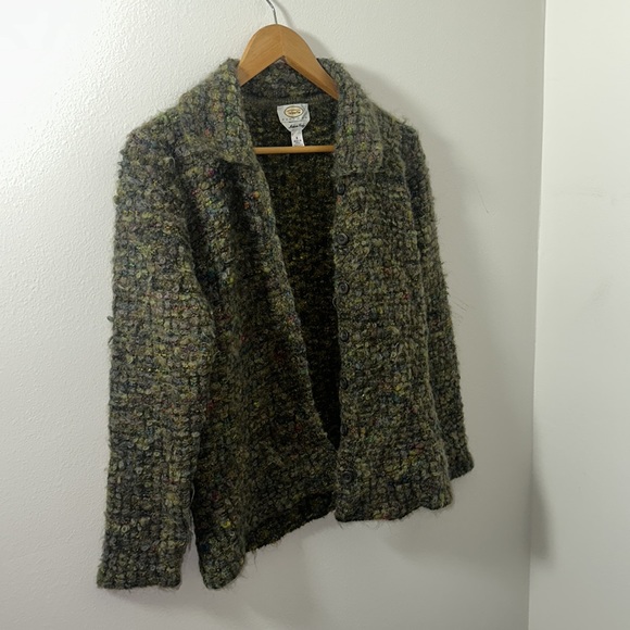 Talbots petite small Italy made cottage core sweater - Picture 5 of 17